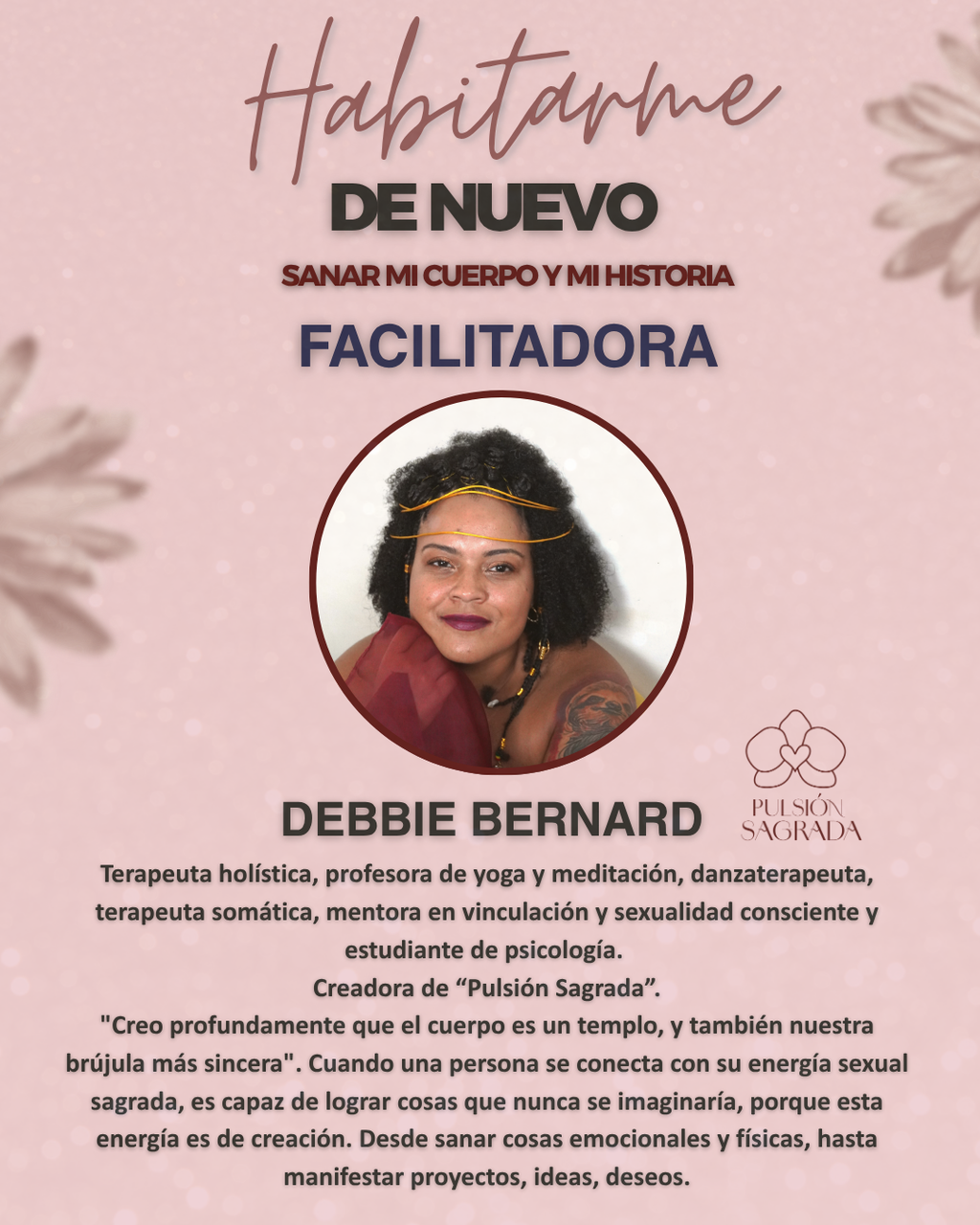 Taller Presencial - Habitarme de nuevo. Sanar mi cuerpo y mi historia