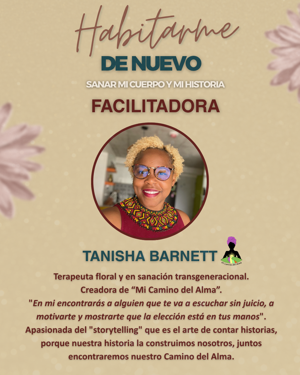 Taller Presencial - Habitarme de nuevo. Sanar mi cuerpo y mi historia