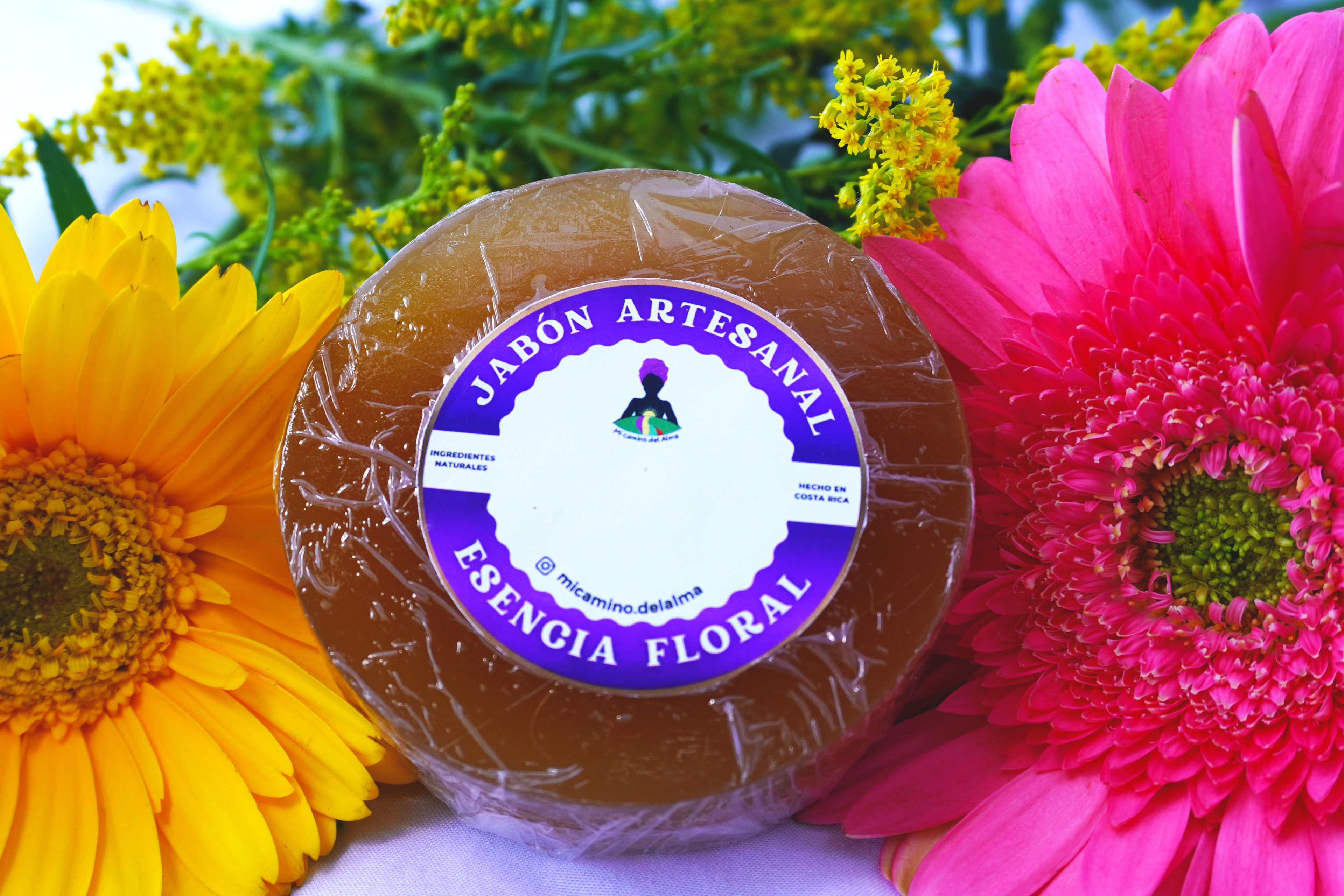 Jabón Artesanal con Esencias Florales